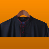Cassock with red trim