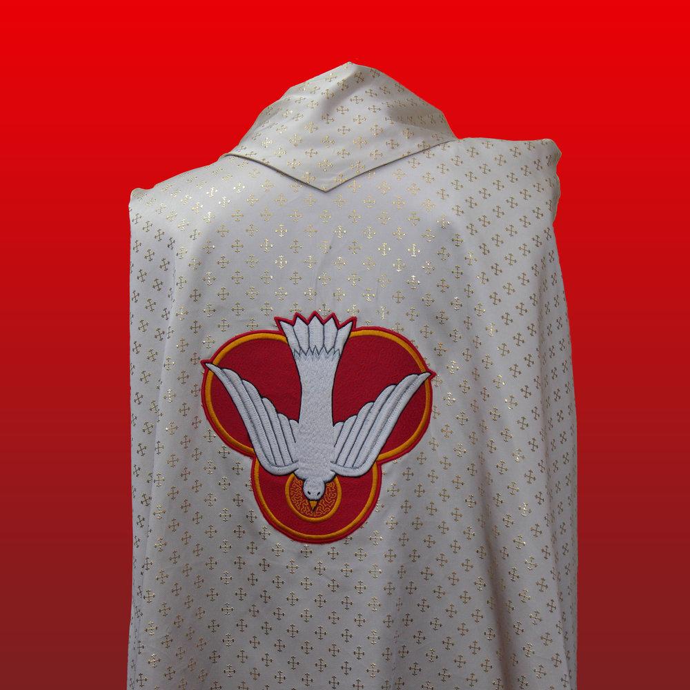 Small cross (crosslet) Chasuble and Stole