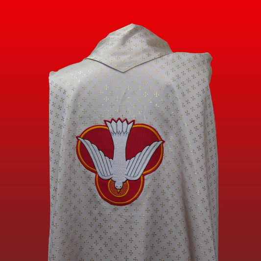 Small cross (crosslet) Chasuble and Stole