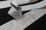 Small cross (crosslet) Chasuble and Stole