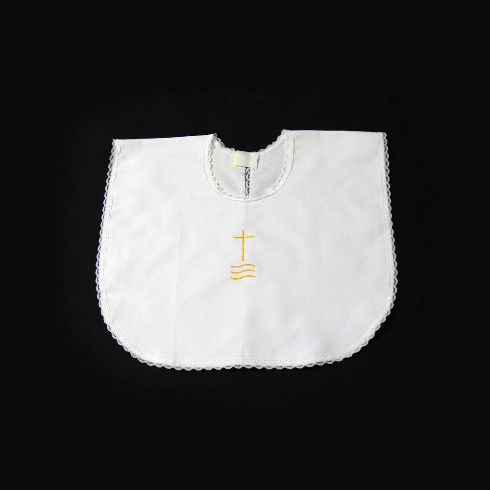 Embroidered baptism gowns and stoles