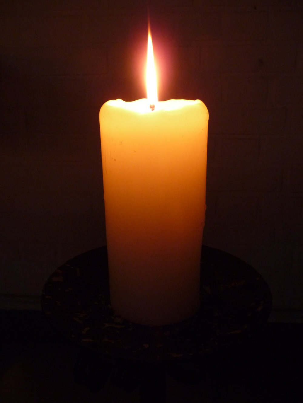 Baptism candle